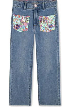 Billieblush Jeans con detalles de lentejuelas
