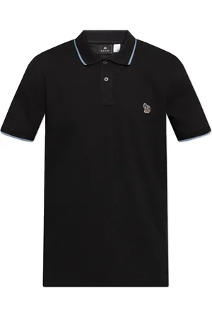 Paul Smith Playera tipo polo con parche del logo