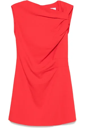 Msgm Vestido midi con detalle retorcido