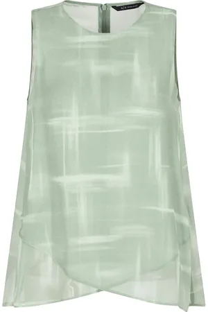 Armani Exchange Blusa con estampado abstracto