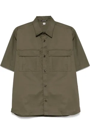 C.P. Company Camisa con parche del logo