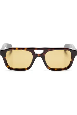 Alexander McQueen Lentes de sol T-Bar