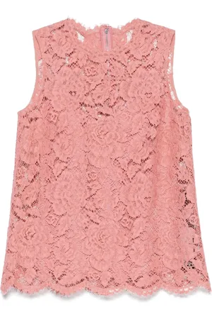 Dolce & Gabbana Blusa de encaje cordonetto