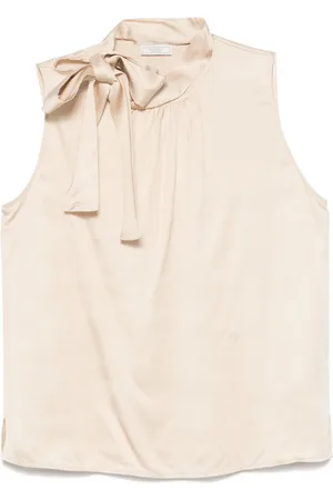 PESERICO SIGN Blusa con moño en el cuello