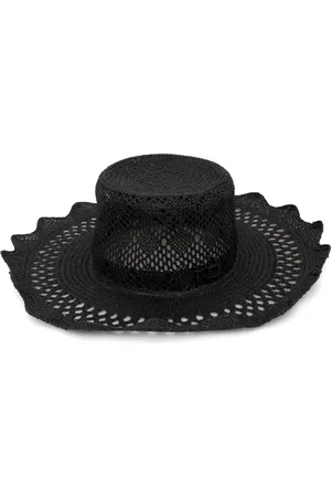 Ruslan Baginskiy Sombrero de paja con aberturas