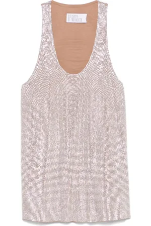 GIUSEPPE DI MORABITO Camiseta con detalles de strass