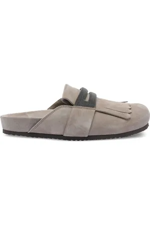 Brunello Cucinelli Flip flops de gamuza