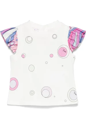 PUCCI Junior Top con estampado Fontane