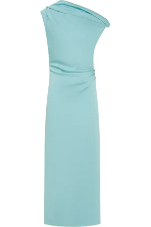 Anna Quan Vestido midi con diseño drapeado