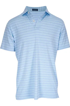 Peter Millar Playera tipo polo con rayas estampadas
