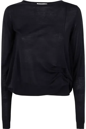 High Playera con detalle drapeado