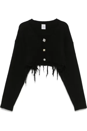 Vetements Cárdigan corto con detalles en los botones