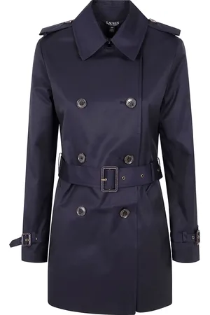 Ralph Lauren Gabardina con doble botonadura