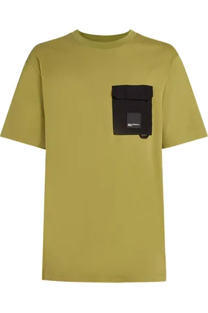Karl Lagerfeld Playera con bolsillo en el pecho
