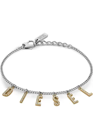 Diesel Pulsera con dije del logo