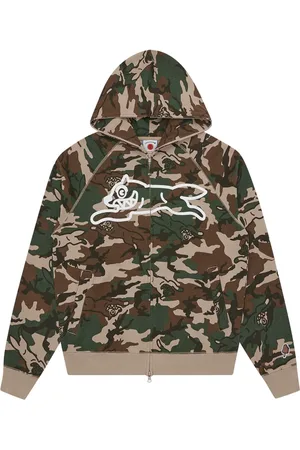 ICECREAM Hoodie con estampado militar