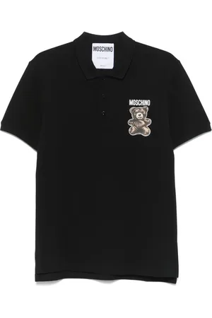 Moschino Playera tipo polo con motivo Teddy Bear