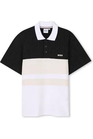 HUGO BOSS Playera tipo polo con logo bordado