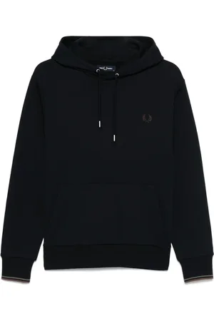 Fred Perry Hoodie con ribete