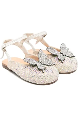 Babywalker Flats con detalles de cristal