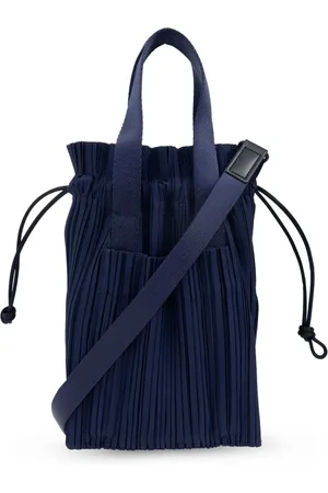 PLEATS PLEASE ISSEY MIYAKE Tote plisada con cordones