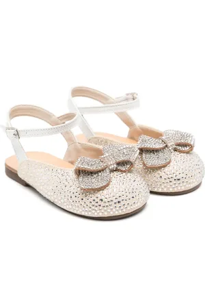 Babywalker Flats con detalles de strass