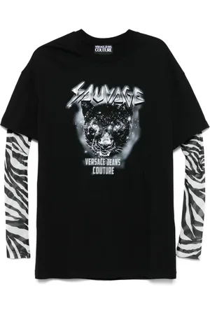 VERSACE Playera a capas