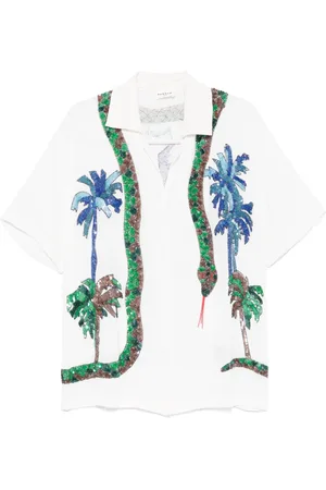 P.A.R.O.S.H. Camisa bordada con lentejuelas