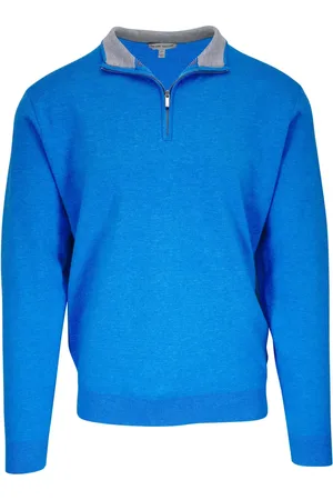 Peter Millar Suéter con cuello tipo polo