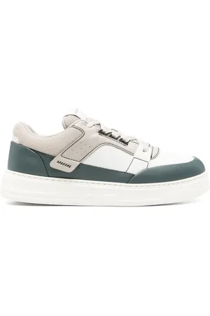 Emporio Armani Tenis con diseño color block