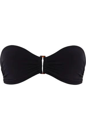 Vilebrequin Top de bikini tipo bandeau y detalle de aro