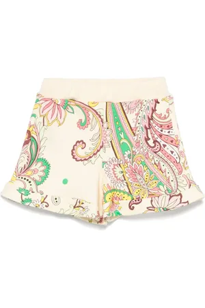 Etro Shorts con estampado de cachemira