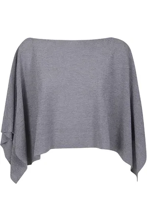 D.EXTERIOR Suéter con cuello barco
