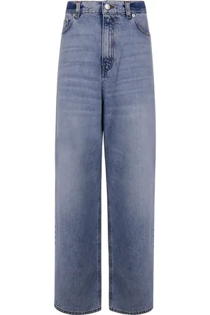 haikure Jeans rectos con tiro alto