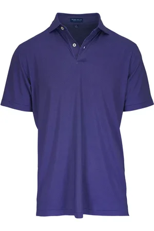 Peter Millar Playera tipo polo de tejido jersey