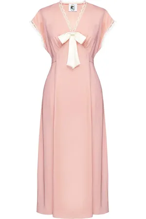Sleeper Vestido midi con detalle de moño