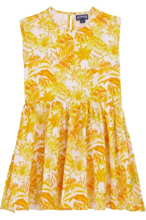 Vilebrequin Vestido con estampado floral
