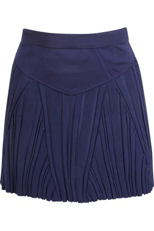 FLEUR DU MAL Falda corta de canalé