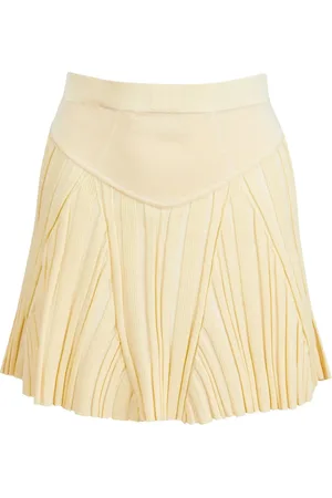 FLEUR DU MAL Falda corta de canalé