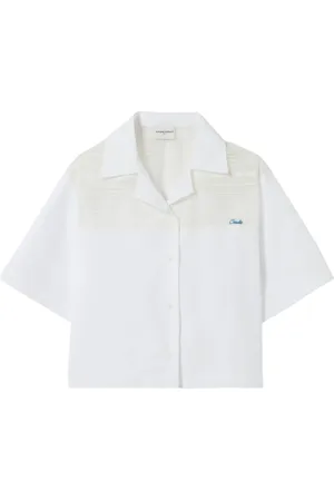 Claudie Pierlot Camisa con logo bordado