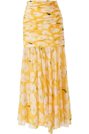Carolina Herrera Falda corta con estampado floral
