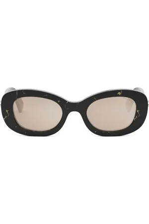 Bvlgari Lentes de sol con armazón geométrica