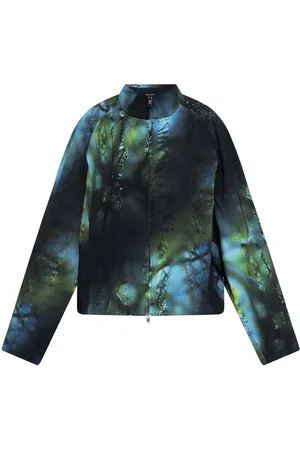 Y-3 Chamarra con estampado gráfico