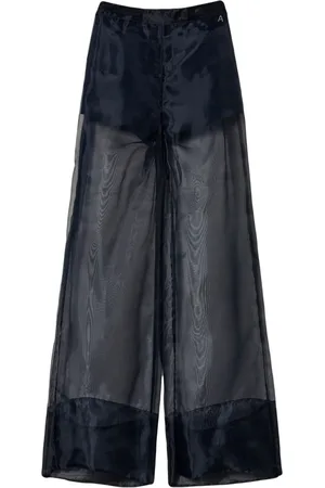 Twin-Set Pantalones de organza