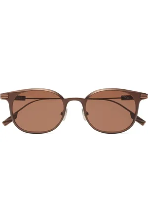 Ermenegildo Zegna Lentes de sol con armazón pantos