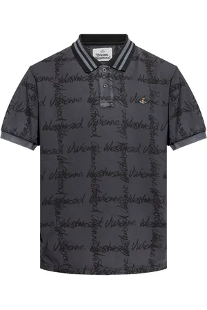 Vivienne Westwood Playera tipo polo con motivo Orb