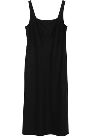 Vince Vestido midi de fieltro