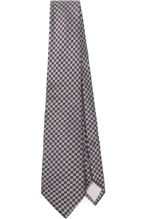 Giorgio Armani Corbata de seda con motivo en jacquard