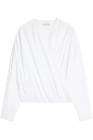 DRIES VAN NOTEN Top sin mangas drapeado
