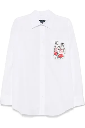 Msgm Camisa Sailors in Love de x Luke Edward Hall